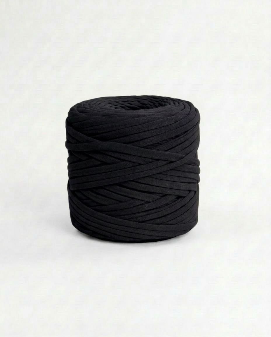 Bobine de Fil Trapilho Premium – Noir Intense
