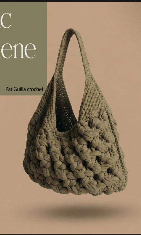 Patron Crochet PDF – Sac Hobo Jihene (Tutoriel Pas à Pas)